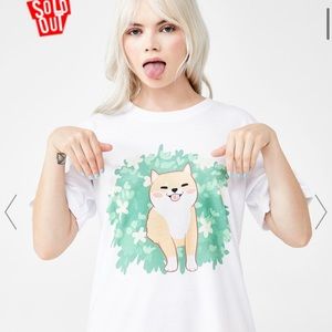 DOLLS KILL INU LOVER SHIRT